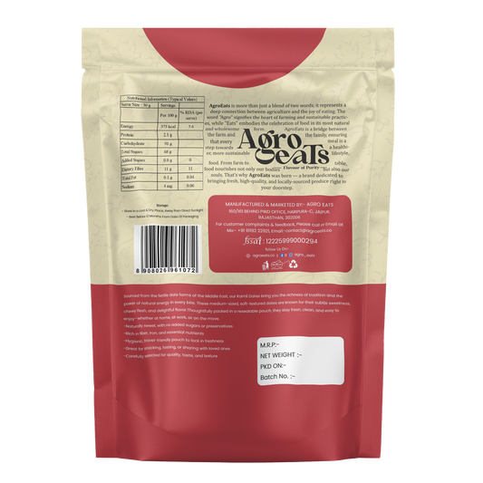 Agro Eats Premium Kalmi Dates – 250g