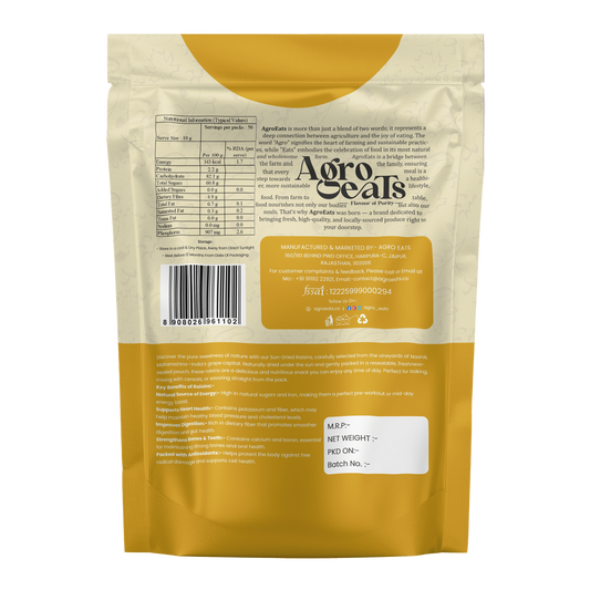 Agro Eats Premium Raisins – 250g