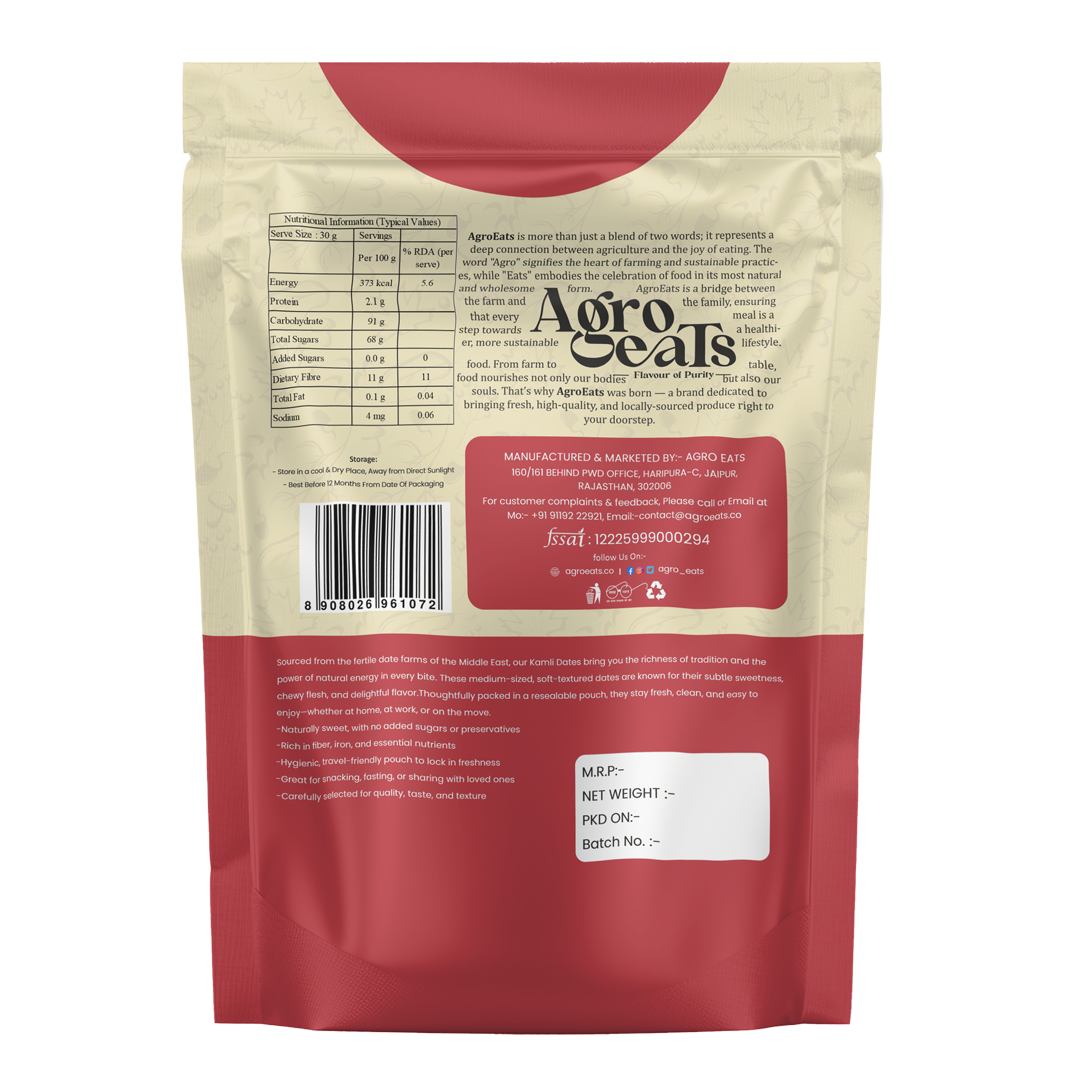 Agro Eats Premium Kalmi Dates – 250g